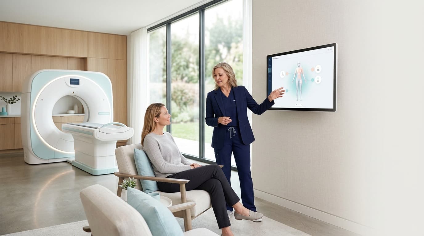Imagen editorial de Total Body Scan: prevención y acompañamiento humano MyTreat, sin detalle clínico.